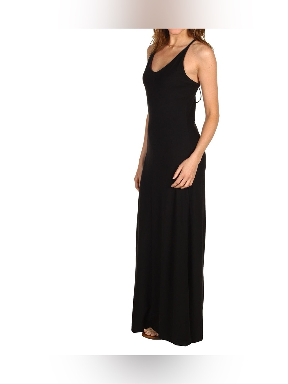 Patagonia Kamala Cross-Back Maxi Dress Black Size Large